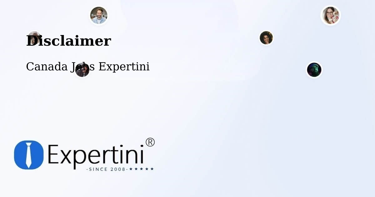 Disclaimer – Brantford - Canada Jobs Expertini